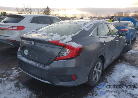 2019 Honda Civic Lx from USA, damaged, VIN 2HGFC2F63KH565495